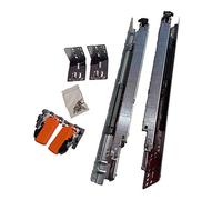 BLUM Tandem Plus BLUMOTION Drawer Slides Complete Pair, with Runners 563H, Locking Devices, Rear Mounting Brackets and Screws (for face Frame or Frameless Application) 18 Inch