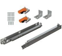 BLUM Tandem Plus BLUMOTION Drawer Slides Complete Pair, with Runners 563H, Locking Devices, Rear Mounting Brackets and Screws (for face Frame or Frameless Application) 18 Inch
