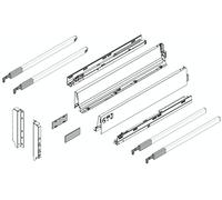 Blum Tandembox antaro D-Railing Drawer Runner Set | 1 Pair 30 kg 450 mm | Full Extension Blumotion Grey