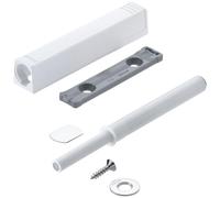 Tip-on 956A1004 set, catch, push catch, push to open, colour white