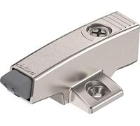 Blum Universal Frameless Soft Close Adapter - Wing Plate - Zero Clearance, Adjustable Damper Length +3/-7mm - Enhance Cabinet Door Closing (1 - Adapter)