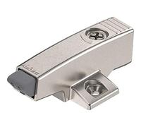 Blum Universal Frameless Soft Close Add-on Adapter - Wing Plate, Adjustable +3/-7mm Range - Zero Clearance - for Frameless Cabinets (2 - Adapters)