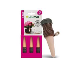 Blumat Carrot Sensors for Automatic Watering - Set of 3 | This Blumat classic self watering stake three pack prevents overwatering and keeps indoor houseplants healthy and hydrated