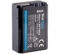 Blumax 1080mAh Battery for Sony Alpha ZV-E10 Alpha 7 7-III 7II 7rm2 7rii Alpha 5000 5100 6000 6300 6400 6500