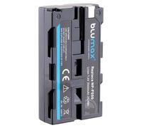 Blumax Battery compatible with (Blackmagic NP-F570) Sony NP-F550 NP-F530 | 3500 mAh - LG cells - also for flashes, video lights, field monitors