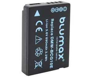 Blumax Battery for Panasonic Dmw-Bcg10E LUMIX Dmc-Tz31 Dmc-Tz 31 DMCTZ31 BCG10E, DMW BCG 10 3D1 TZ31 TZ36 TZ22 TZ25 Dmc-Tz18 TZ10 TZ8 ZX3 ZX1 TZ6 / TZ7 Leica V-Lux 20 V-Lux V-Lux 30, 40