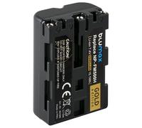 Blumax GOLD Edition NP-FM500H (2040mAh) battery compatible with Sony Alpha 68 Alpha 58 Alpha 99II 2040mAh 7.4V 15,1Wh more power than the original battery