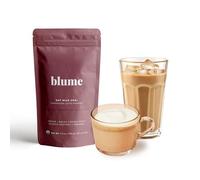 Blume Oat Milk Chai Latte - Organic Chai Source from India - Super Latte with Milk Thistle, Fennel and Ginger Root - Sugar-Free, Gluten-Free and Vegan - 30 Servings