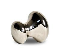 Blumenès Mushroom Gua Sha, Stainless Steel Facial Tool for Eyes, Jaw & Lips