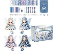 Blumenfeen Sewing Set, Creative Craft Fun with Full Material Package, Fairy Sewing Set, DIY Collection, for Adults, Families, Children, Girls and All Sewing Enthusiasts and