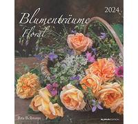 Blumenträume 2024 - Photo Calendar - Wall Calendar - 30 x 34 cm - Flower Dream: Floral