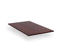 blumfeldt Bearsdon Table Top - Durable Wood Table Top, 140x80 cm, Scratch-Resistant & Heat-Resistant, Ideal for Dining Table - Modern Teak Finish, Perfect for Industrial & Minimalist Interiors