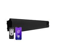 Blumfeldt Cosmic Beam Smart 2400W Wall Mounted Outdoor Heater Black