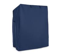 Blumfeldt Hiddensee Beach Chair Hood Protective Cover (115x160x90 cm Waterproof Front Flap with 2 Fasteners) Blue