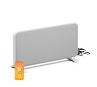 Blumfeldt infrared heater 2000W - wall-mounted & floor-standing unit, graphene heating element, app & touch control, thermostat, IP24, overheating & tip-over protection, for rooms up to 20m², white