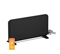blumfeldt infrared heater 2000W - wall-mounted & floor-standing unit, graphene heating element, app & touch control, thermostat, IP24, overheating & tip-over protection, for rooms up to 20m², black