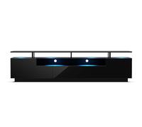 blumfeldt LED TV Stand Unit, 195 cm Modern TV Units for Living Room with Multi-Colour LEDs, Low TV Cabinet, Wide TV Media Units with Storage, Large TV Stand Cabinet for Bedroom, Entertainment Room