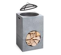 Blumfeldt blumfeldt Monolith fire bowl with grill