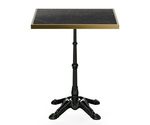 Blumfeldt Patras Lux bistro table marble tabletop 60 x 60cm