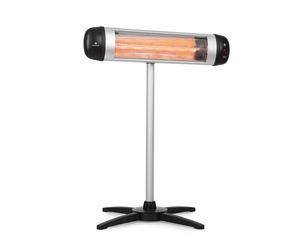 Blumfeldt Rising Sun 2500W Freestanding Infrared Heater Silver