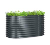 Blumfeldt Rondabox 160x80x80 cm Raised Bed Antracite