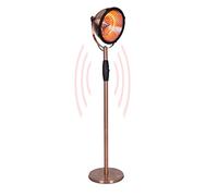 Blumfeldt Standing Infrared Heater, Patio Heater, 2100W Terrace Outdoor Heater for Garden and Home, Enclosed Electric Patio Heaters, Safe, CO2-Free Energy Efficient IP55 Outdoor Electric Heater