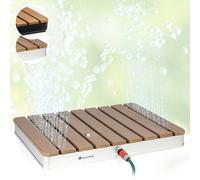Blumfeldt Sumatra Breeze SQ Garden Shower WPC Aluminium 70x55cm Square