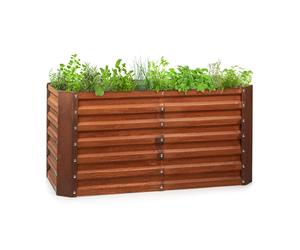 Blumfeldt Terrabox 120x60x60 cm Raised Bed Rust effect