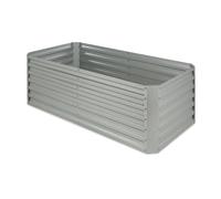 Blumfeldt Terrabox 180x90x60 cm Raised Bed Silver