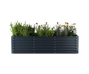 Blumfeldt Terrabox 240x100x60 cm Raised Bed Anthracite