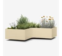 blumfeldt Versagrow raised bed with eight modular parts