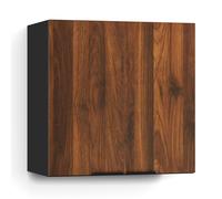 Blumfeldt WoodVista high cabinet | soft-close | aluminium handles