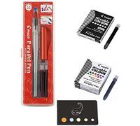 Blumie Shop : Parallel Pen Set 1.5 mm + 12 Assorted Colour Ink Cartridges + 6 Black + 1 Adhesive Index