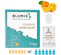 Blumix Hand Foam Soap Refills, Pack of 6 Foaming Cleaning Tablets, Soft and Eco-Friendly, Residue-Free Cleaning, Effective Cleaning, Just Add Water