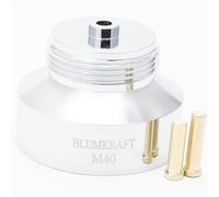 BLUMKRAFT Metal adapter Compatible BRAUKMANN OVENTROP and PRUSS M40 x1.5 (Prototype) to M30 x 1.5 for Thermostat/thermostatic head M30x1.5 male. New model September 2025