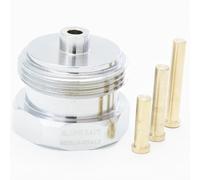 BLUMKRAFT Metal adapter compatible with DRAYTON and MEGES M27 x1.0 PROTOTYPE to M30 x 1.5 for thermostat/thermostatic head