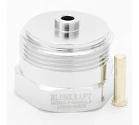 BLUMKRAFT Metal Adapter for TA Radiators M28 x1.5 to M30 x 1.5 for Thermostat/Thermostatic Head M30 x 1.5 Male (M28 Longwide)