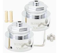 BLUMKRAFT Radiator Adapter Compatible Vaillant 30 mm to M30 x 1.5 for Thermostat/Thermostatic Head M30x1.5 Male