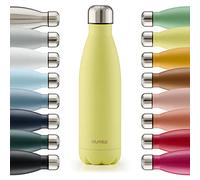 Blumtal - 750 ml Insulated Bottle - 750 ml Stainless Steel Bottle - Metal Bottle - Leak-Proof - Reusable - BPA Free - for hot and Cold Drinks - New Yellow-Yellow
