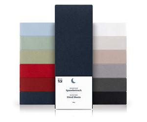 Blumtal Basics Brushed Microfibre Emperor Fitted Sheet 2 Pack - Super Soft Bed Sheets, Suitable for Mattresses With a Height up to 25 cm, Dark Ocean Blue