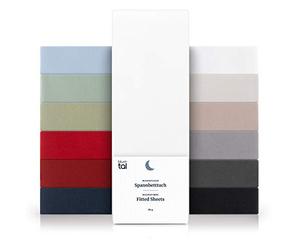 Blumtal Basics Brushed Microfibre Small Double Fitted Sheet - Super Soft Bed Sheets, Suitable for Mattresses With a Height up to 25 cm, White