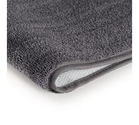 Blumtal Light Grey Bath Mat - Super Soft Non Slip Bathroom Mat, Washable Bathroom Rug, 50x80 cm