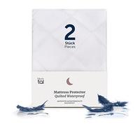 Blumtal Quilted Waterproof Mattress Protector - OEKO-TEX Certified, Anti-Allergy Mattress Cover with Soft Filling; Washable King Size Mattress Protector - King Size, Extra Deep (150 x 200 x 30)