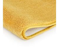 Blumtal Spicy Mustard Yellow Bath Mat - Super Soft Non Slip Bathroom Mat, Washable Bathroom Rug, 50x80 cm