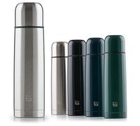 Blumtal Thermo Bottle Eifel - 12 Hours Thermal Insulation, Stainless Steel, Leak-Proof, Vacuum Insulated Flask for Hot Drink - Dark Green, 350 ml