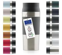 Blumtal Travel Mug Classic, Coffee Cup, Leakproof to go Mug, Hours of Insulation for Hot and Cold Beverages, with Practical Quick Press Closure, 350ml, Antracite