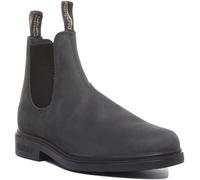 Blundstone 1308 Leather Chelsea Mens Boots In Rustic Black Size Uk 7 - 12