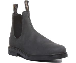 Blundstone 1308 Leather Chelsea Mens Boots In Rustic Black Size Uk 7 - 12