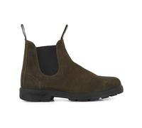 Blundstone 1615 Dark Olive Suede Leather Chelsea Boots 10