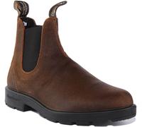 Blundstone 1911 Water Resistant Waxed Slip On Womens Boot In Tan UK 4 - 6